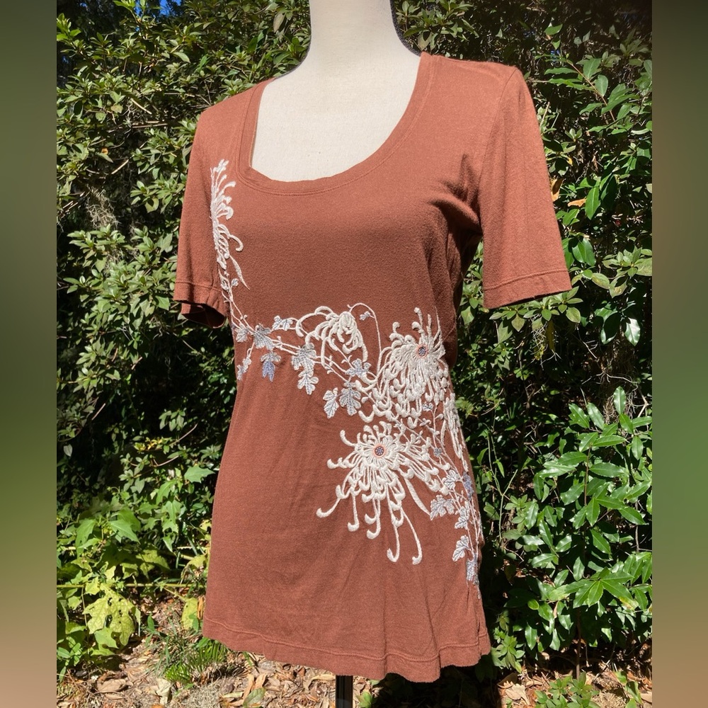 JWLA embroidered shirt x-long